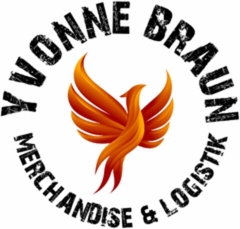 YVONNE BRAUN MERCHANDISE & LOGISTIK Logo (DPMA, 17.11.2020)