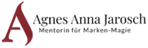 A Agnes Anna Jarosch Mentorin für Marken-Magie Logo (DPMA, 17.05.2022)