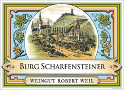 BURG SCHARFENSTEINER WEINGUT ROBERT WEIL Logo (DPMA, 11/29/2022)