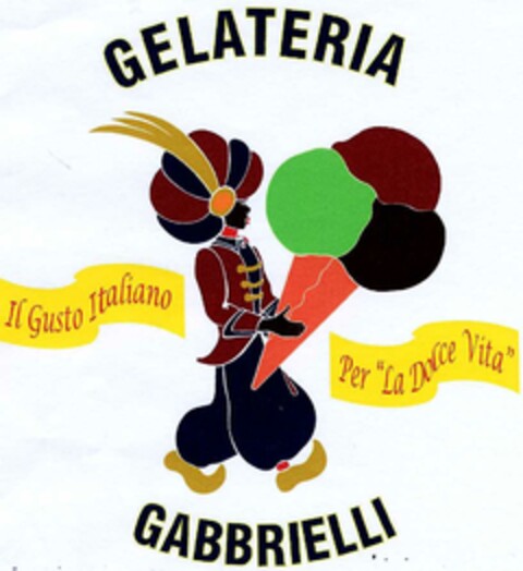 GELATERIA GABBRIELLI Logo (DPMA, 25.09.2002)
