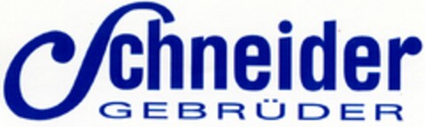 Schneider GEBRÜDER Logo (DPMA, 07/07/2003)