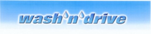 wash'n'drive Logo (DPMA, 01.09.2003)