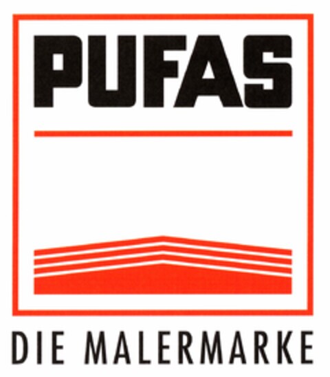 PUFAS DIE MALERMARKE Logo (DPMA, 26.10.2004)