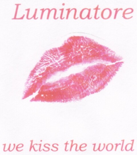 Luminatore we kiss the world Logo (DPMA, 01/23/2007)