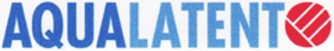 AQUALATENT Logo (DPMA, 05/03/2007)