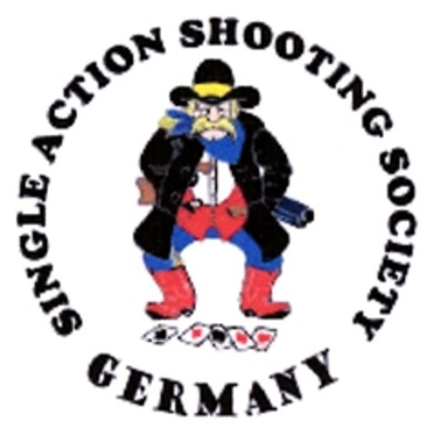 SINGLE ACTION SHOOTING SOCIETY GERMANY Logo (DPMA, 05/25/2007)