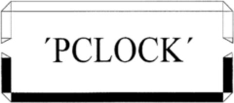 PCLOCK Logo (DPMA, 22.03.1995)