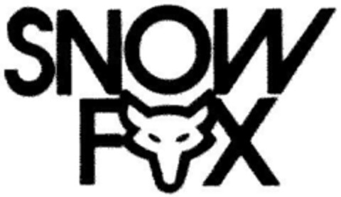 SNOW FOX Logo (DPMA, 03.08.1995)