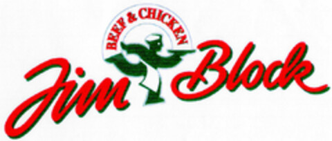 Jim Block BEEF & CHICKEN Logo (DPMA, 25.07.1997)