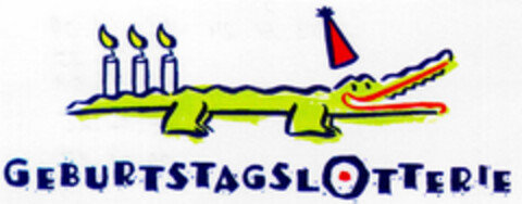 GEBURTSTAGSLOTTERIE Logo (DPMA, 23.06.1998)