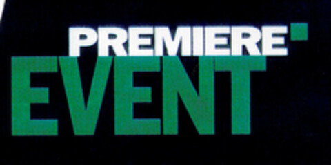 PREMIERE EVENT Logo (DPMA, 06.10.1998)