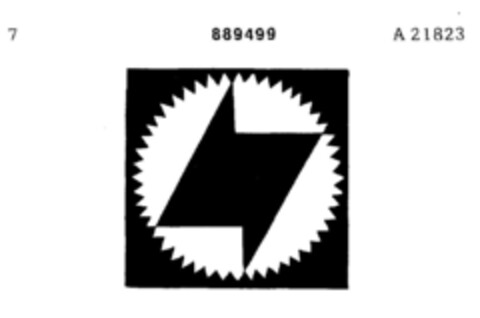 889499 Logo (DPMA, 06.10.1970)