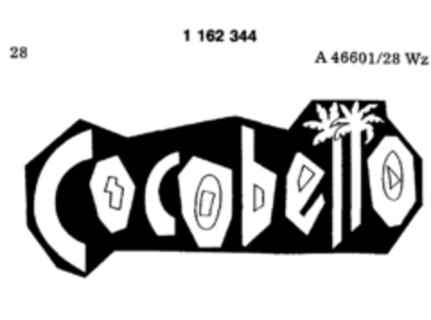 cocobello Logo (DPMA, 30.06.1989)