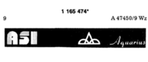 ASI Aquarius Logo (DPMA, 23.12.1989)