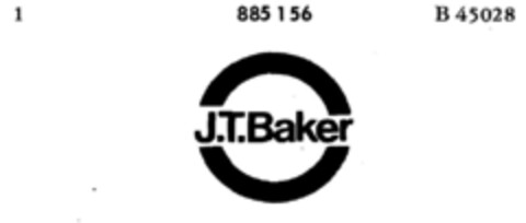 J.T.Baker Logo (DPMA, 26.09.1970)