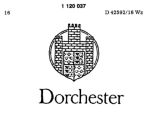 Dorchester Logo (DPMA, 09/24/1986)