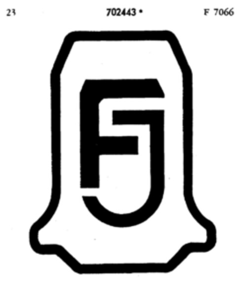 FJ Logo (DPMA, 30.07.1956)