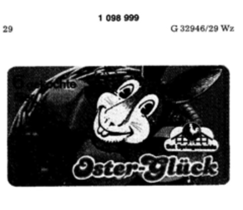 Oster-Glück 6 gekochte Eier Logo (DPMA, 01/24/1986)