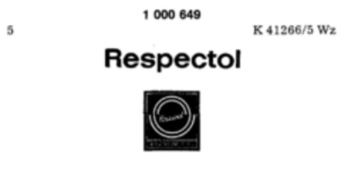 Respectol Logo (DPMA, 13.09.1979)