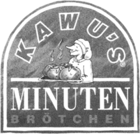 K A W U`S  MINUTEN  B R Ö T C H E N Logo (DPMA, 09.06.1992)