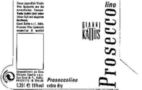 Prosecco lino Logo (DPMA, 03.08.1994)