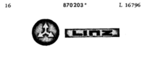 LINZ Logo (DPMA, 01/20/1970)