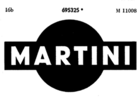 MARTINI Logo (DPMA, 04/26/1956)