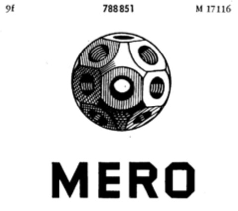 MERO Logo (DPMA, 15.11.1960)