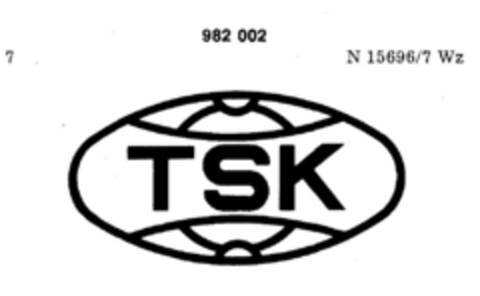 TSK Logo (DPMA, 05.01.1978)