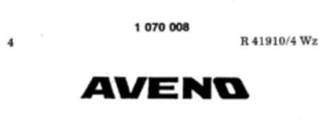 AVENO Logo (DPMA, 19.04.1984)