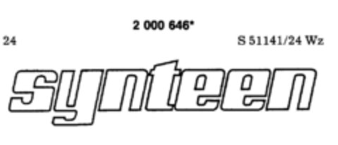 synteen Logo (DPMA, 11/08/1990)