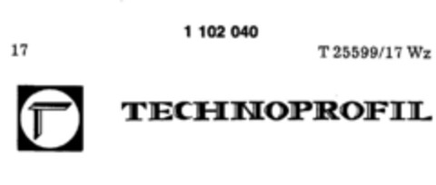 TECHNOPROFIL Logo (DPMA, 10.06.1986)