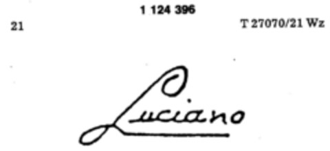 Luciano Logo (DPMA, 09.12.1987)