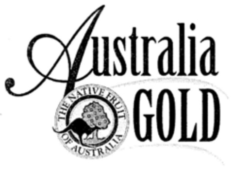 Australia GOLD THE NATIVE FRUIT OF AUSTRALIA Logo (DPMA, 11.02.2000)