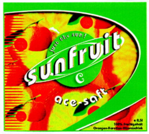 sunfruit c ace-saft Logo (DPMA, 20.12.2000)