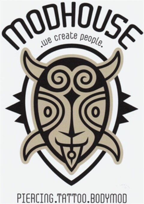 MODHOUSE we create people. Logo (DPMA, 16.07.2008)