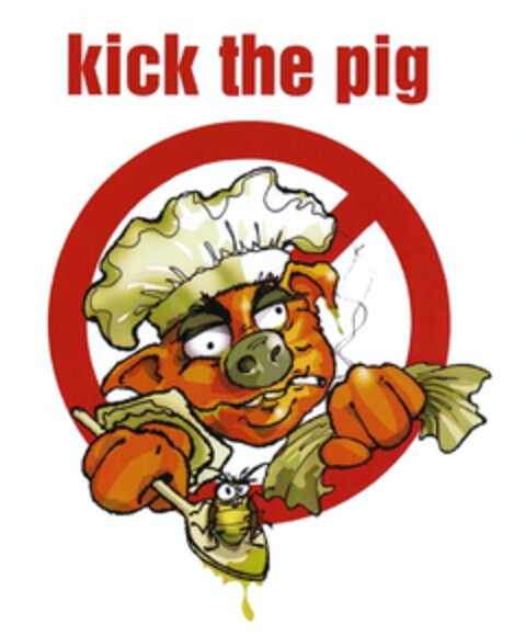 kick the pig Logo (DPMA, 24.02.2010)