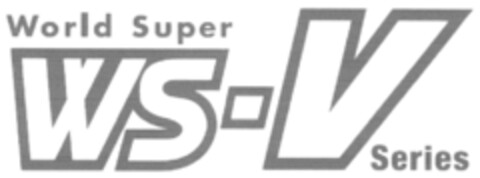 World Super ws-V Series Logo (DPMA, 07.05.2010)