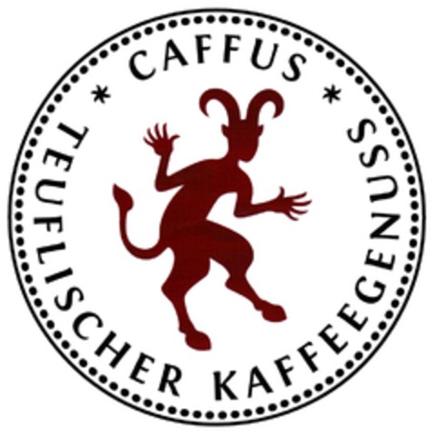 CAFFUS TEUFLISCHER KAFFEEGENUSS Logo (DPMA, 08.06.2011)