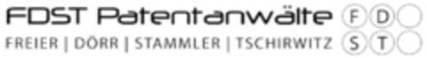FDST Patentanwälte FREIER | DÖRR | STAMMLER | TSCHIRWITZ FDST Logo (DPMA, 31.08.2011)