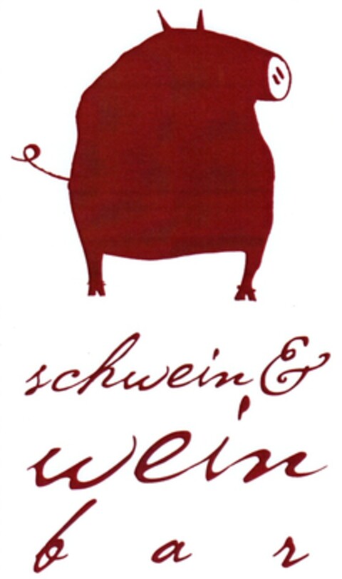 schwein & wein b a r Logo (DPMA, 08.11.2011)