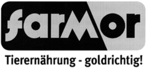 farMor Tierernährung - goldrichtig! Logo (DPMA, 09/10/2013)