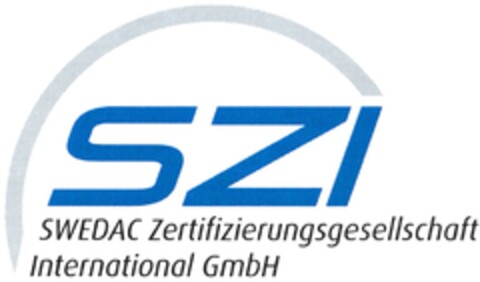 SZI SWEDAC Zertifizierungsgesellschaft International GmbH Logo (DPMA, 02.09.2014)