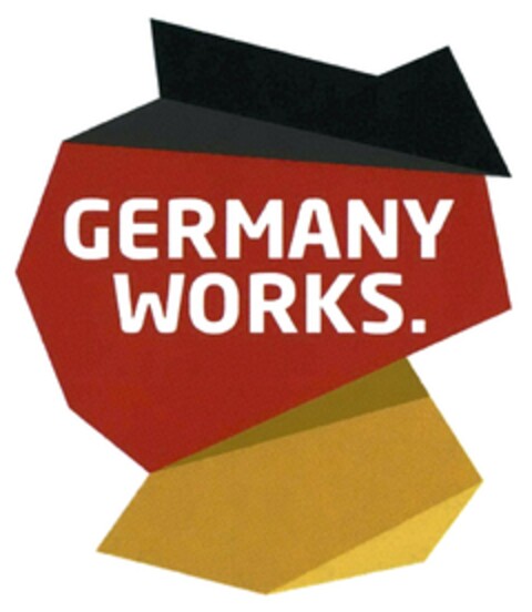 GERMANY WORKS. Logo (DPMA, 08.08.2018)