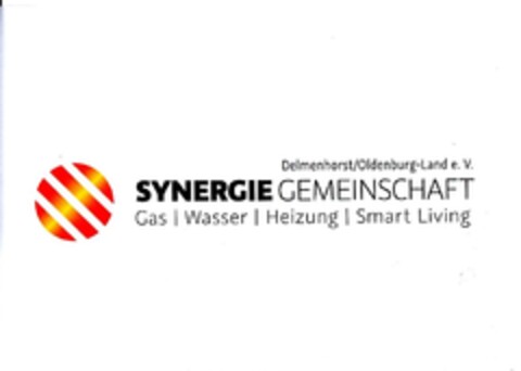 Delmenhorst/Oldenburg-Land e.V., SYNERGIE GEMEINSCHAFT Gas Wasser Heizung Smart Living Logo (DPMA, 31.05.2018)