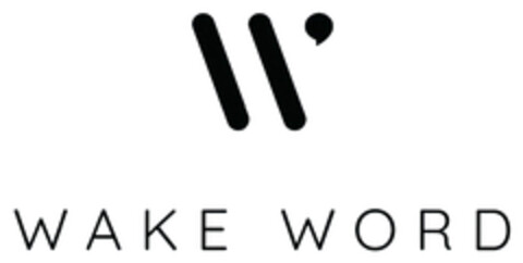 WAKE WORD Logo (DPMA, 12.04.2019)