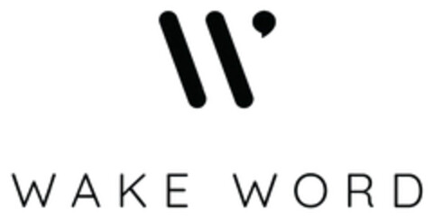 WAKE WORD Logo (DPMA, 04/12/2019)