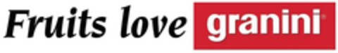Fruits love granini Logo (DPMA, 18.12.2020)