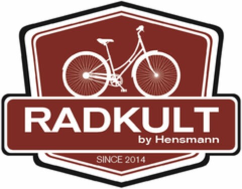RADKULT by Hensmann SINCE 2014 Logo (DPMA, 17.02.2021)