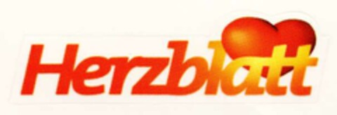 Herzblatt Logo (DPMA, 07.01.2003)